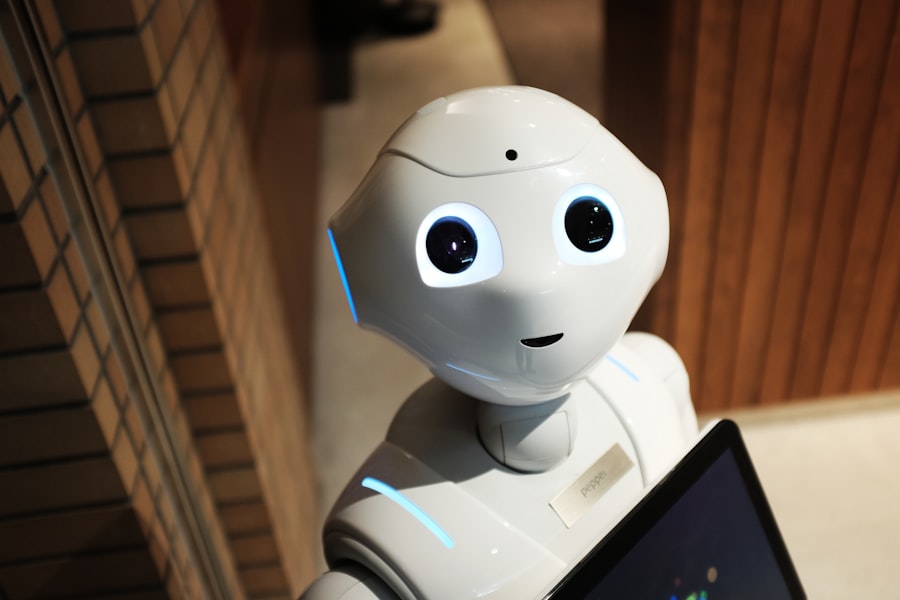 Humanoid Robot Factory Floor Industrial Automation